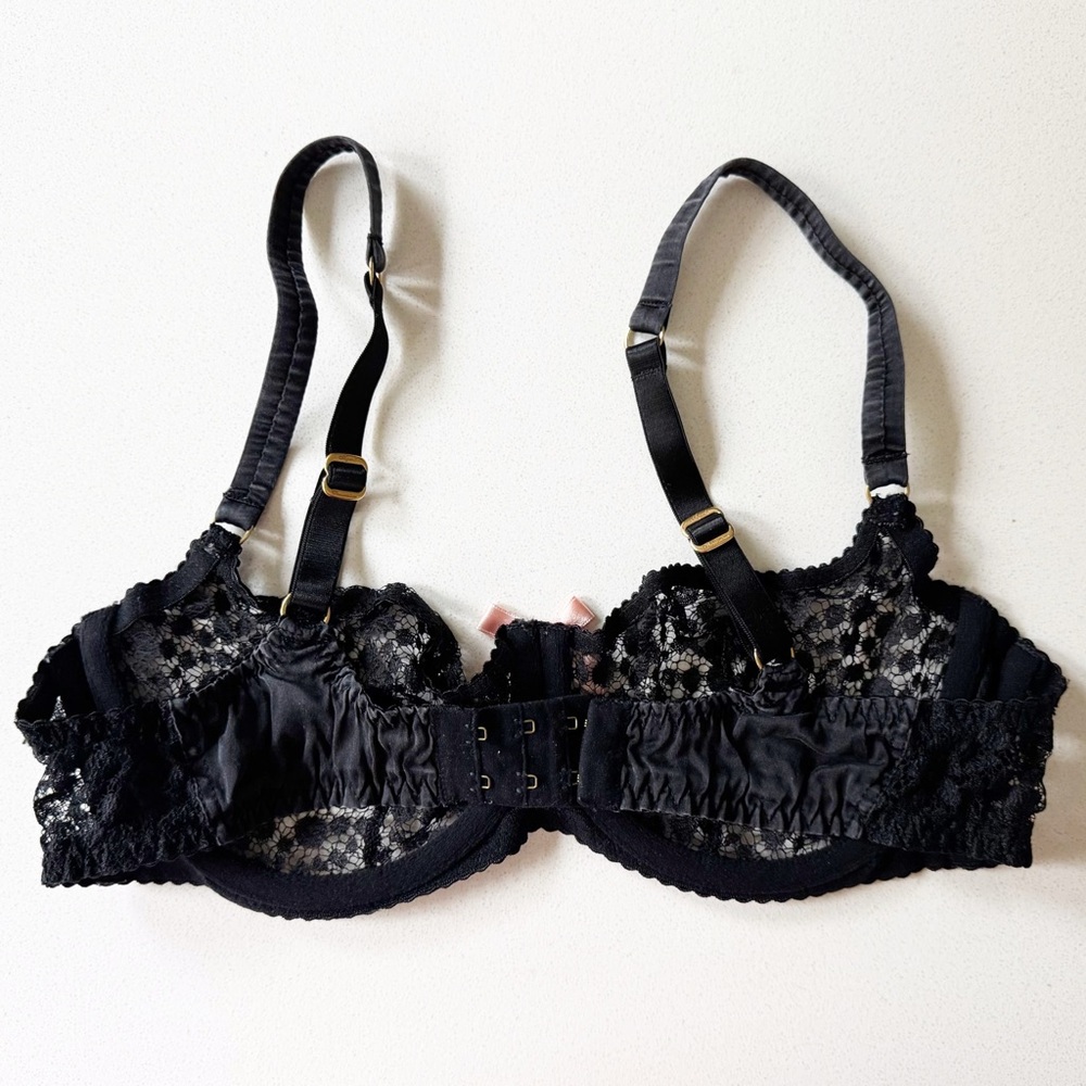 Agent Provocateur Black Lace Bra - Picture 4 of 13